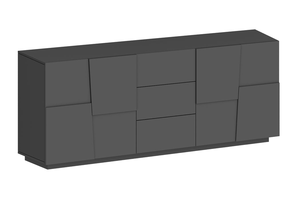 Credenza PONGO a 4 ante e 3 cassetti - Milano 7 Arte e Design