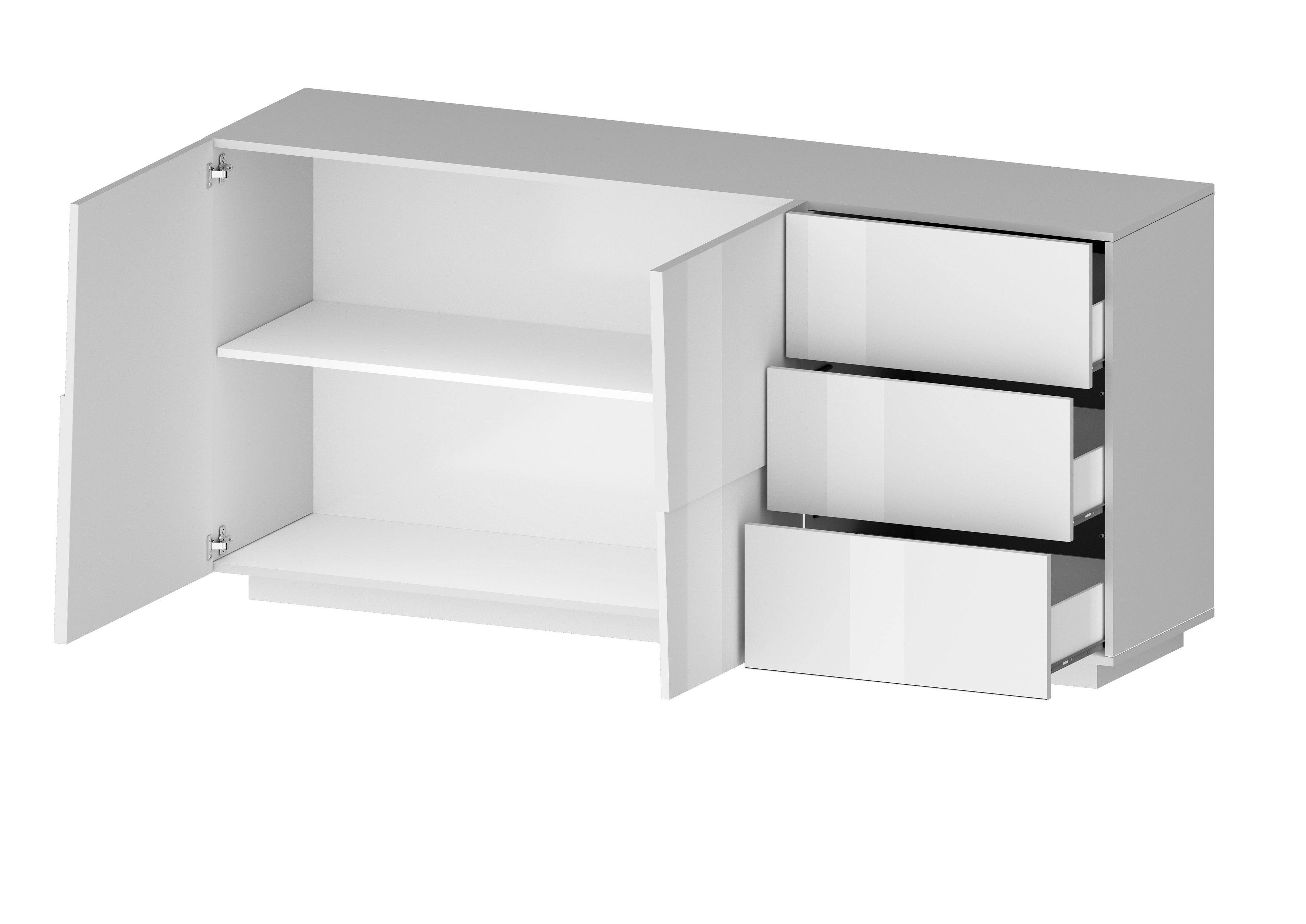 Credenza PONGO da 180 cm 2 ante e 3 cassetti - Milano 7 Arte e Design