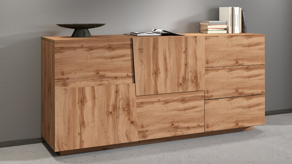 Credenza PONGO da 180 cm 2 ante e 3 cassetti - Milano 7 Arte e Design