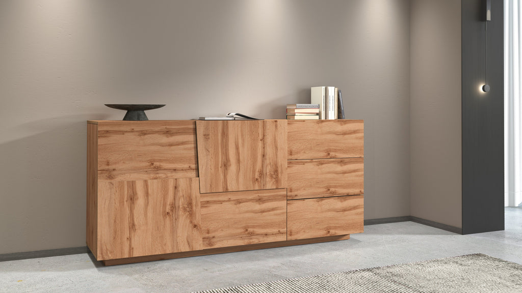 Credenza PONGO da 180 cm 2 ante e 3 cassetti - Milano 7 Arte e Design