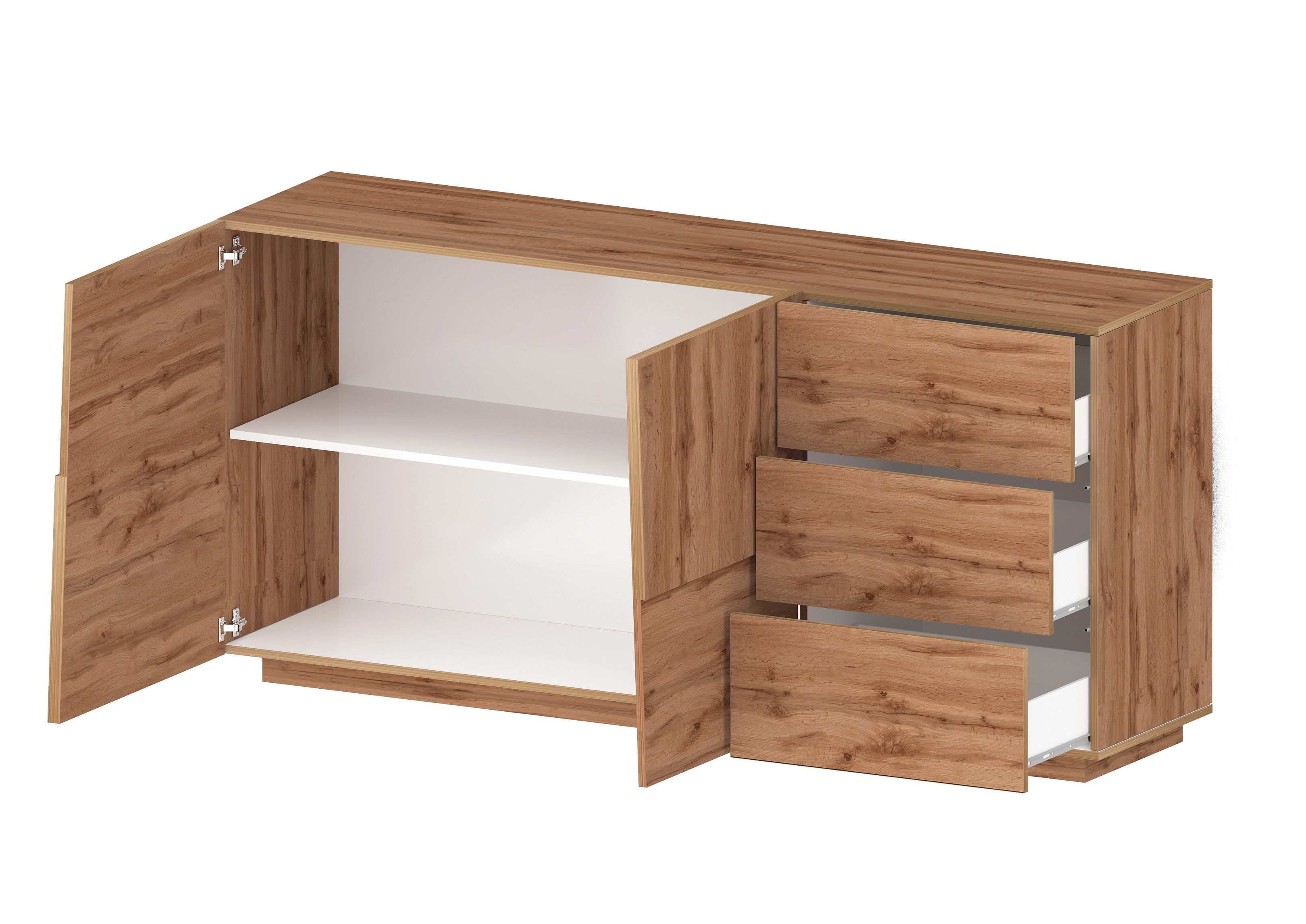 Credenza PONGO da 180 cm 2 ante e 3 cassetti - Milano 7 Arte e Design