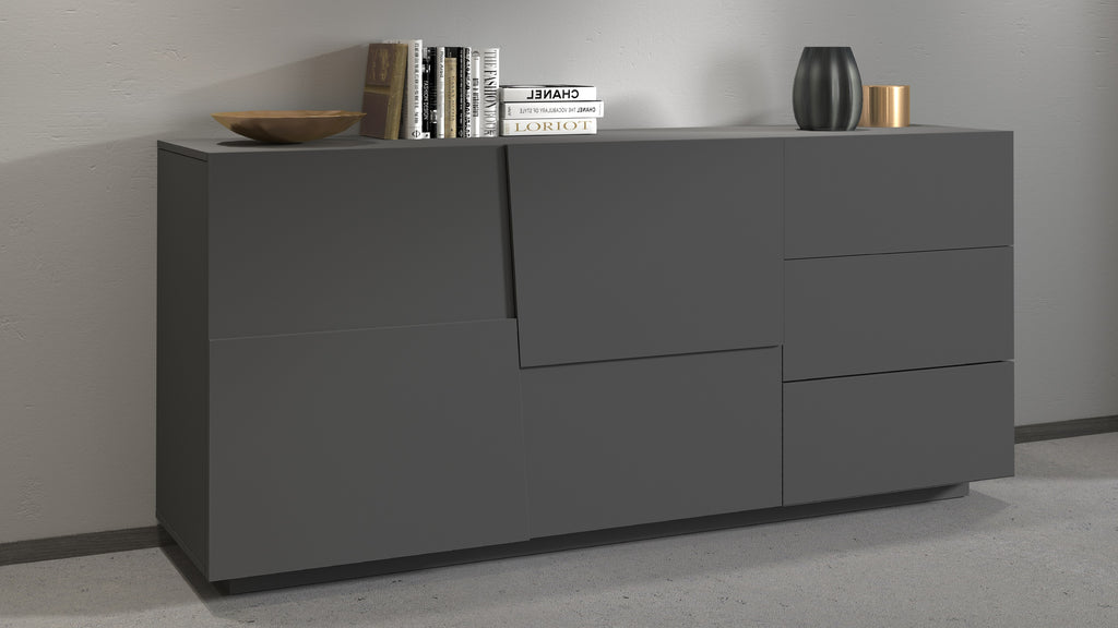 Credenza PONGO da 180 cm 2 ante e 3 cassetti - Milano 7 Arte e Design