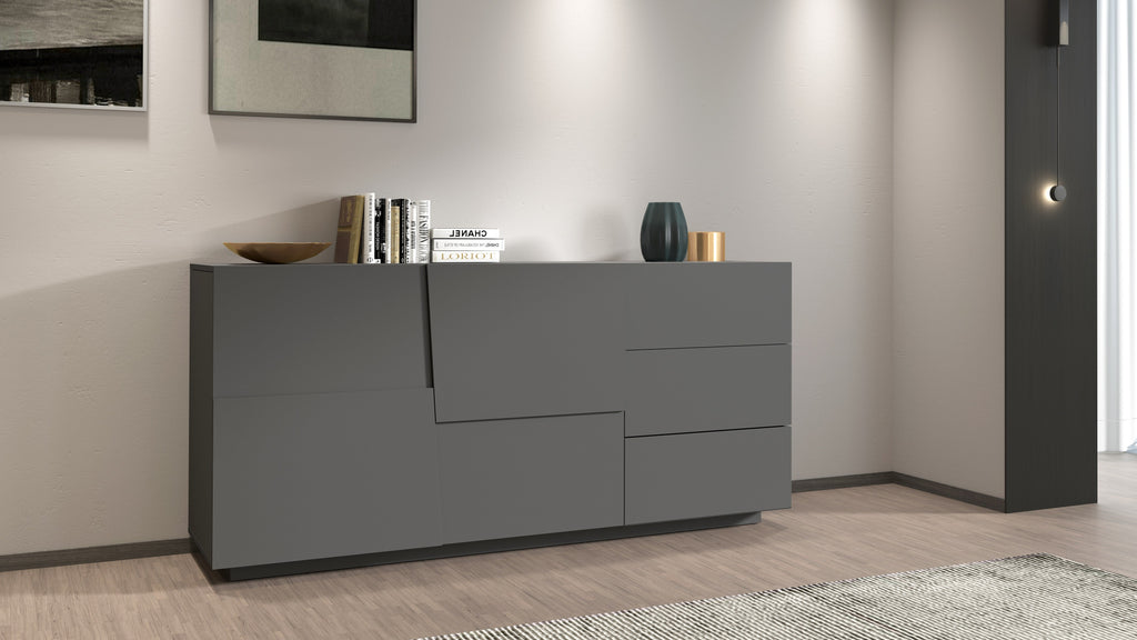 Credenza PONGO da 180 cm 2 ante e 3 cassetti - Milano 7 Arte e Design