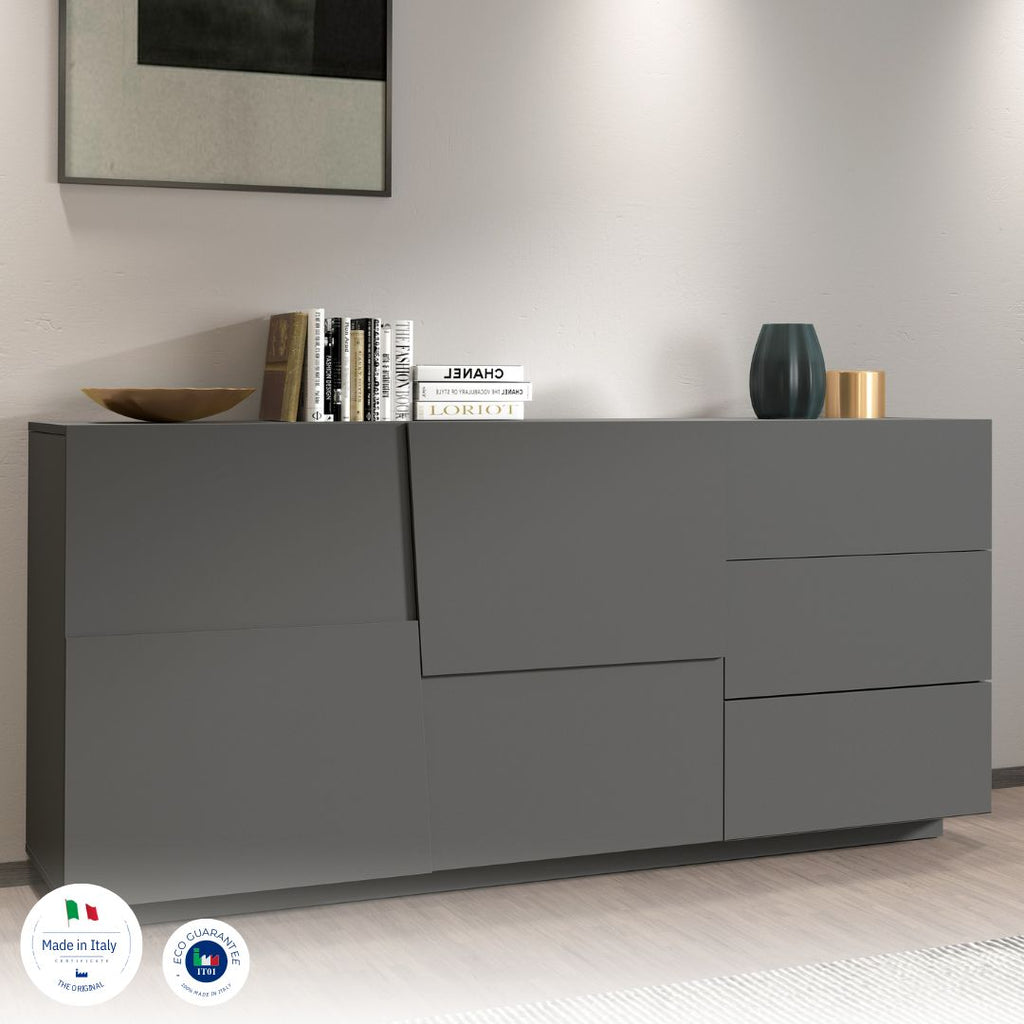 Credenza PONGO da 180 cm 2 ante e 3 cassetti - Milano 7 Arte e Design