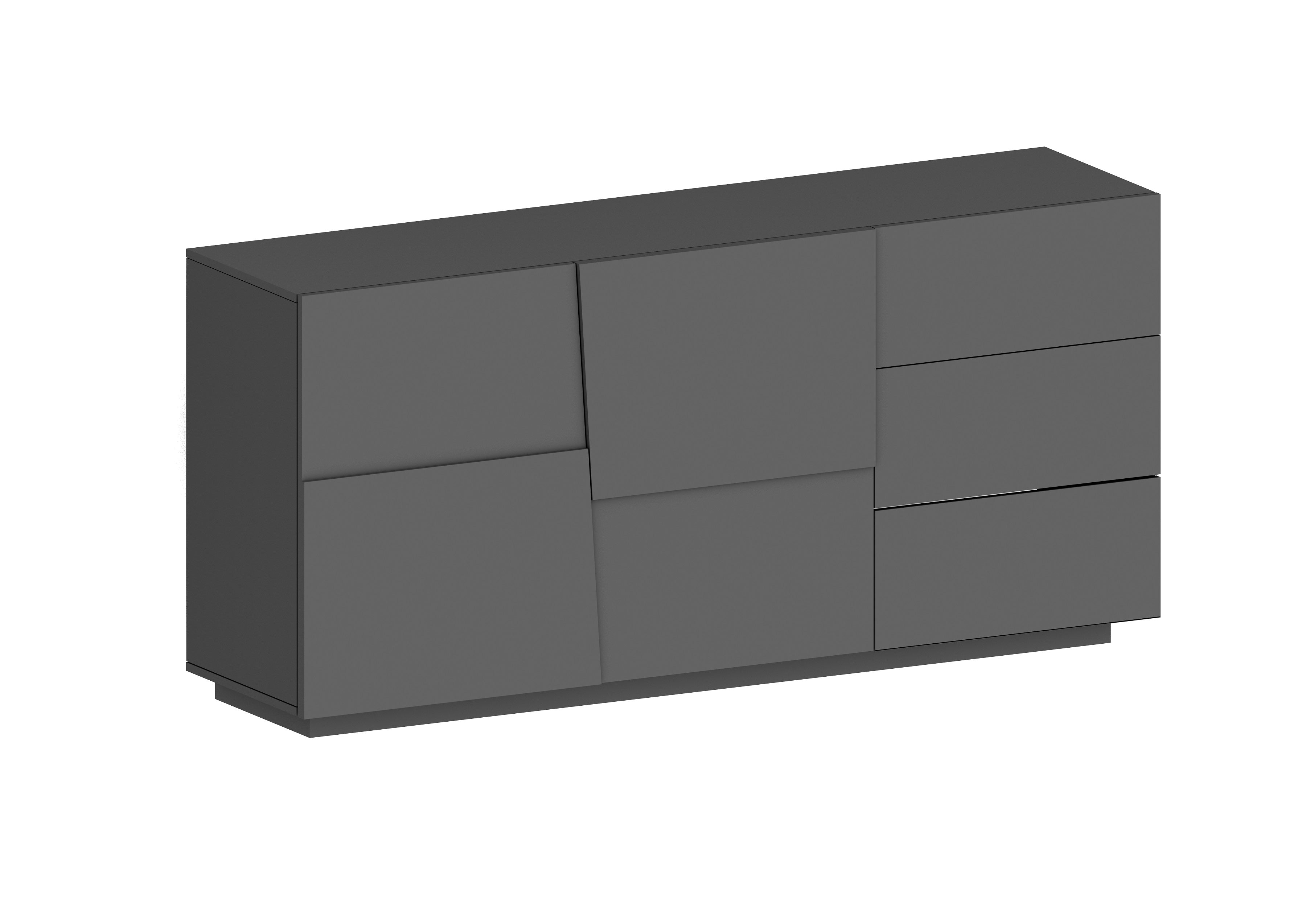 Credenza PONGO da 180 cm 2 ante e 3 cassetti - Milano 7 Arte e Design