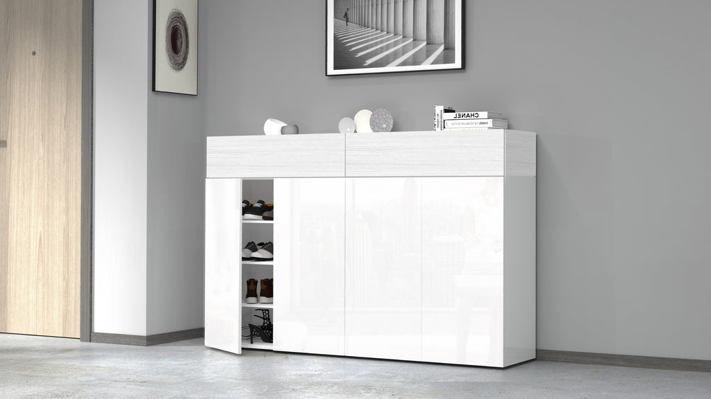 Scarpiera SAVONA con 4 ante e 2 ribalte - Milano 7 Arte e Design