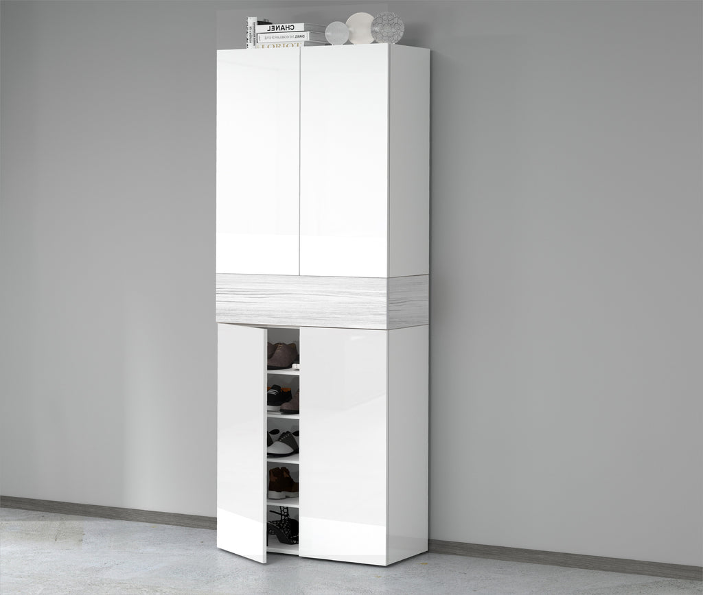 Armadio scarpiera SAVONA con 4 ante e 1 ribalta