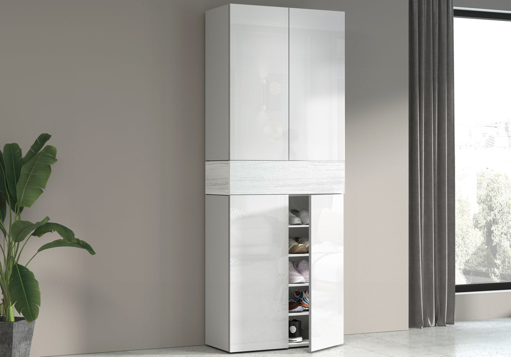 Armadio scarpiera SAVONA con 4 ante e 1 ribalta