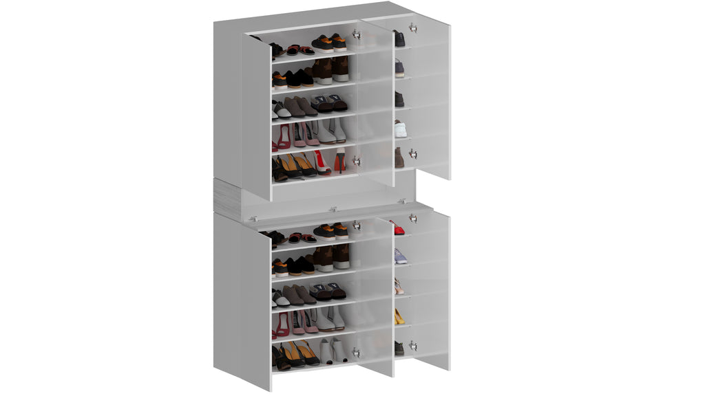Armadio scarpiera SAVONA a 6 ante con 1 ribalta