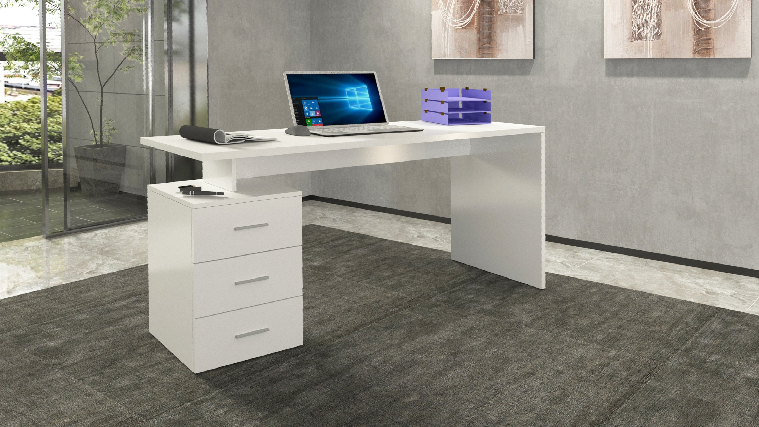 Scrivania 160 NEW SELINA - Milano 7 Arte e Design