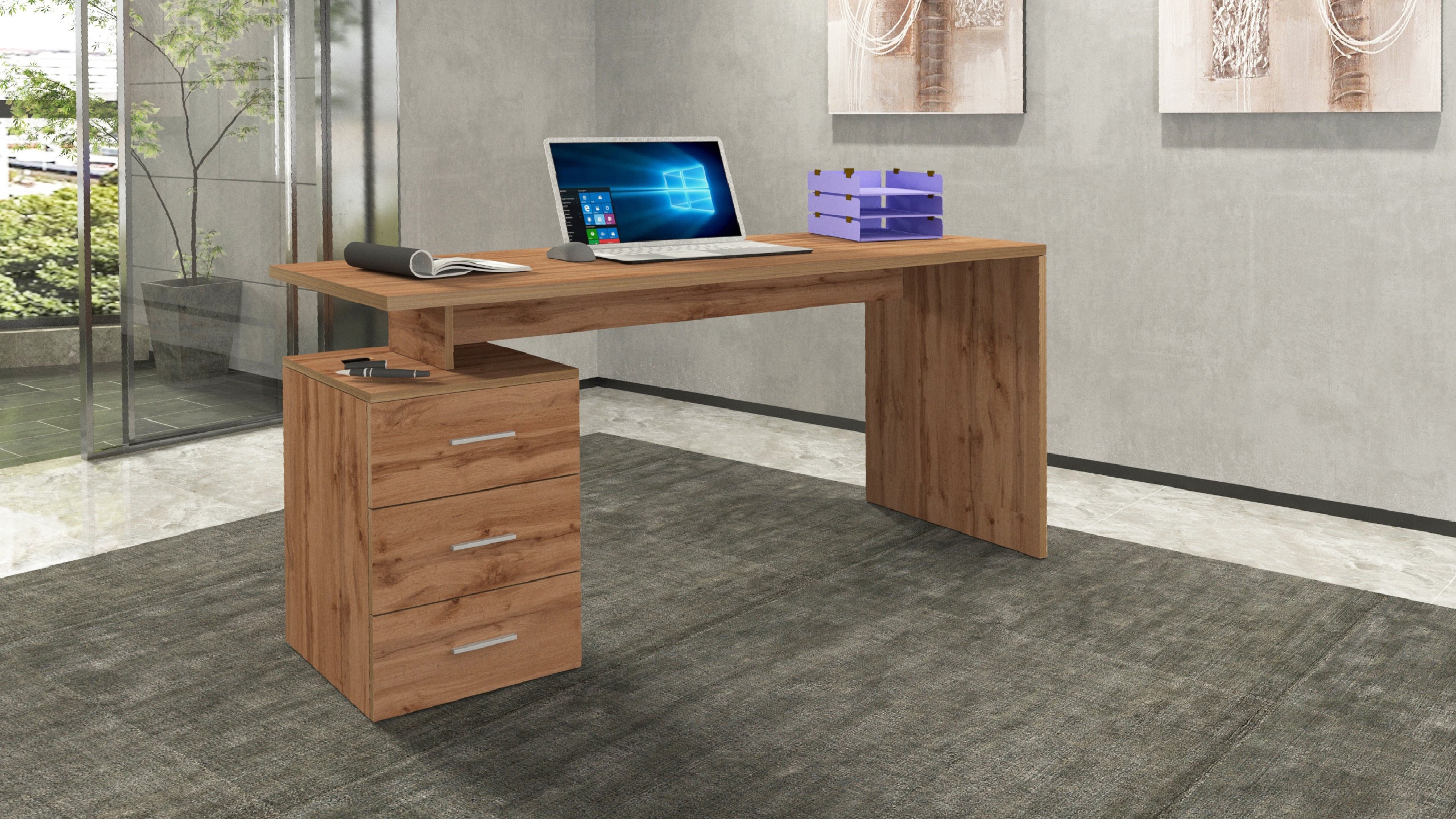 Scrivania 160 NEW SELINA - Milano 7 Arte e Design