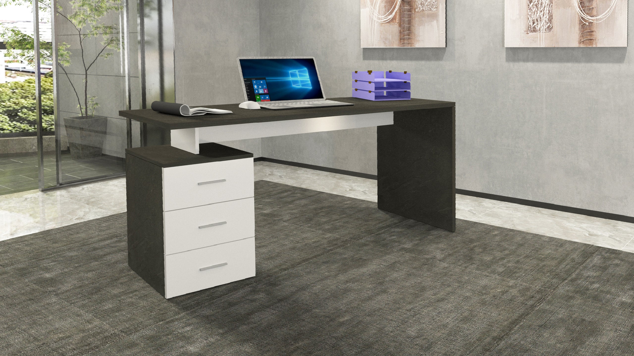 Scrivania 160 NEW SELINA - Milano 7 Arte e Design