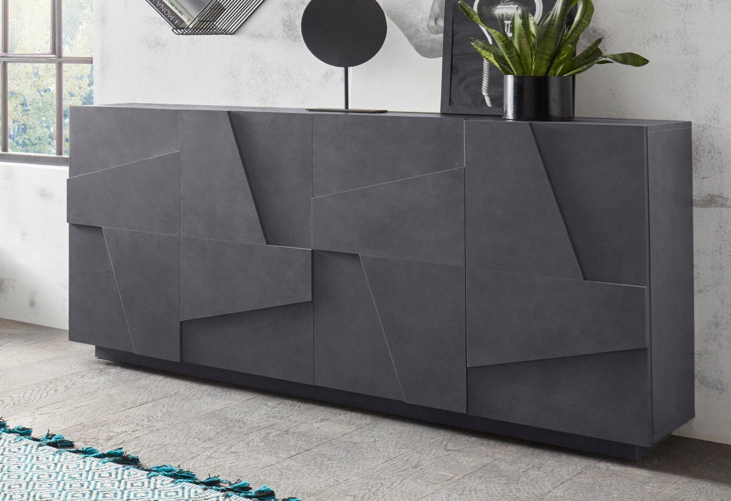 Credenza PING 160 cm 4 ante battenti - Milano 7 Arte e Design