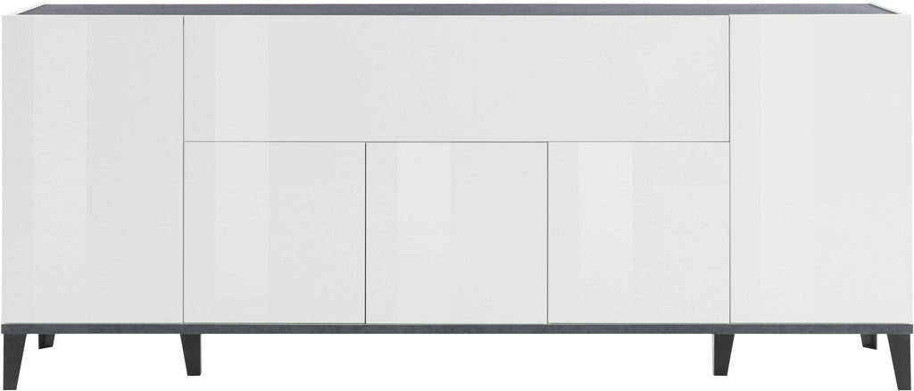 Credenza SUNRISE 4 ante + 1 anta ribalta da 200 cm - Milano 7 Arte e Design