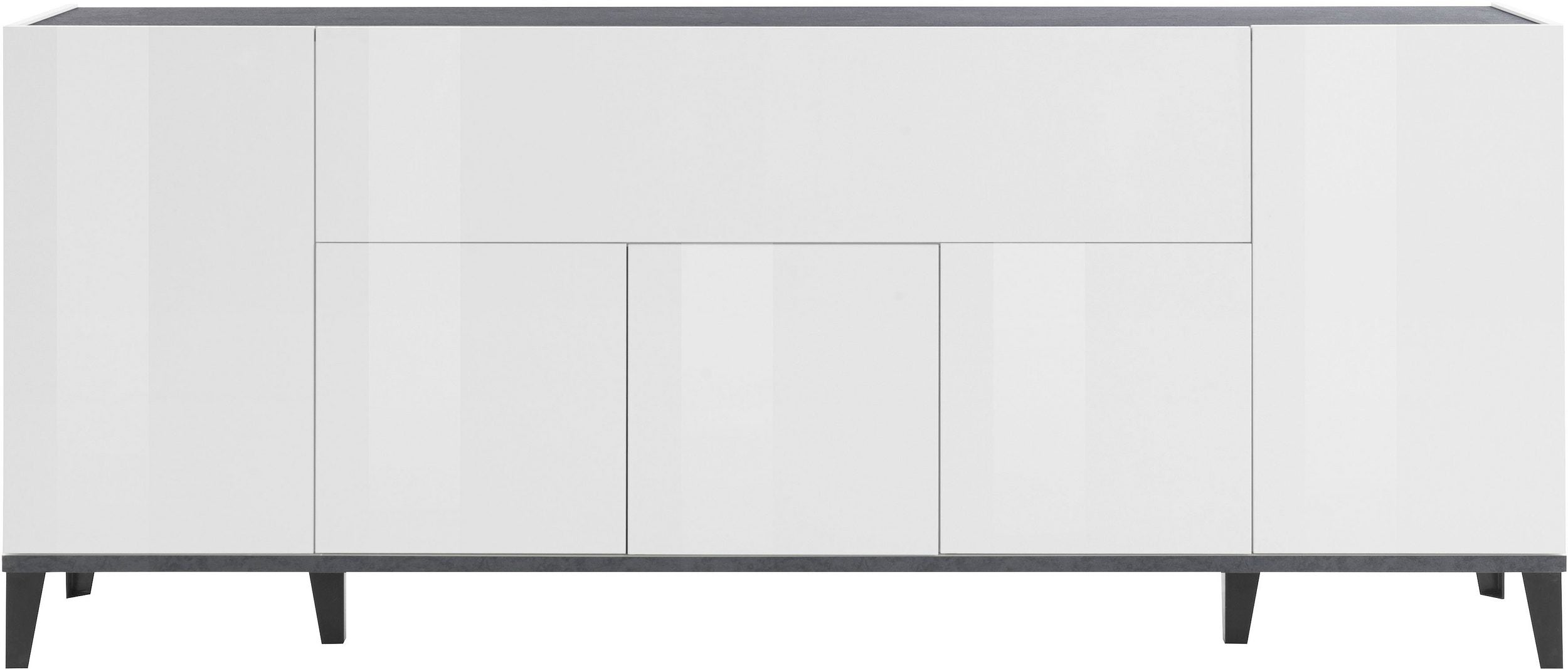 Credenza SUNRISE 4 ante + 1 anta ribalta da 200 cm