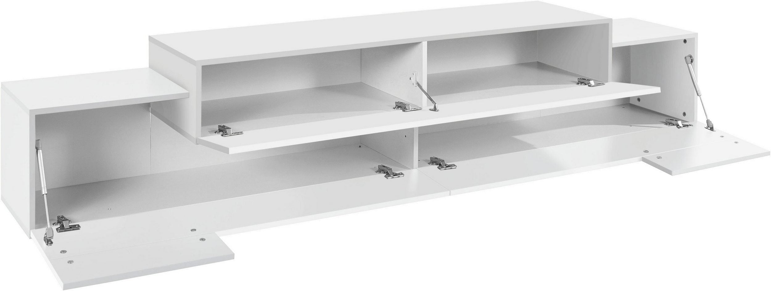 Porta tv CORO 240 cm 3 ante a ribalta - Milano 7 Arte e Design
