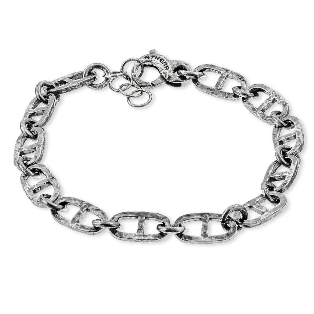 BR3237/UB - BRACCIALE IN ARGENTO 925 BRUNITO - Milano 7 Arte e Design