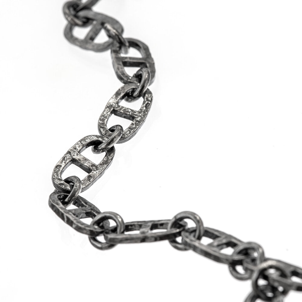 BR3237/UB - BRACCIALE IN ARGENTO 925 BRUNITO - Milano 7 Arte e Design