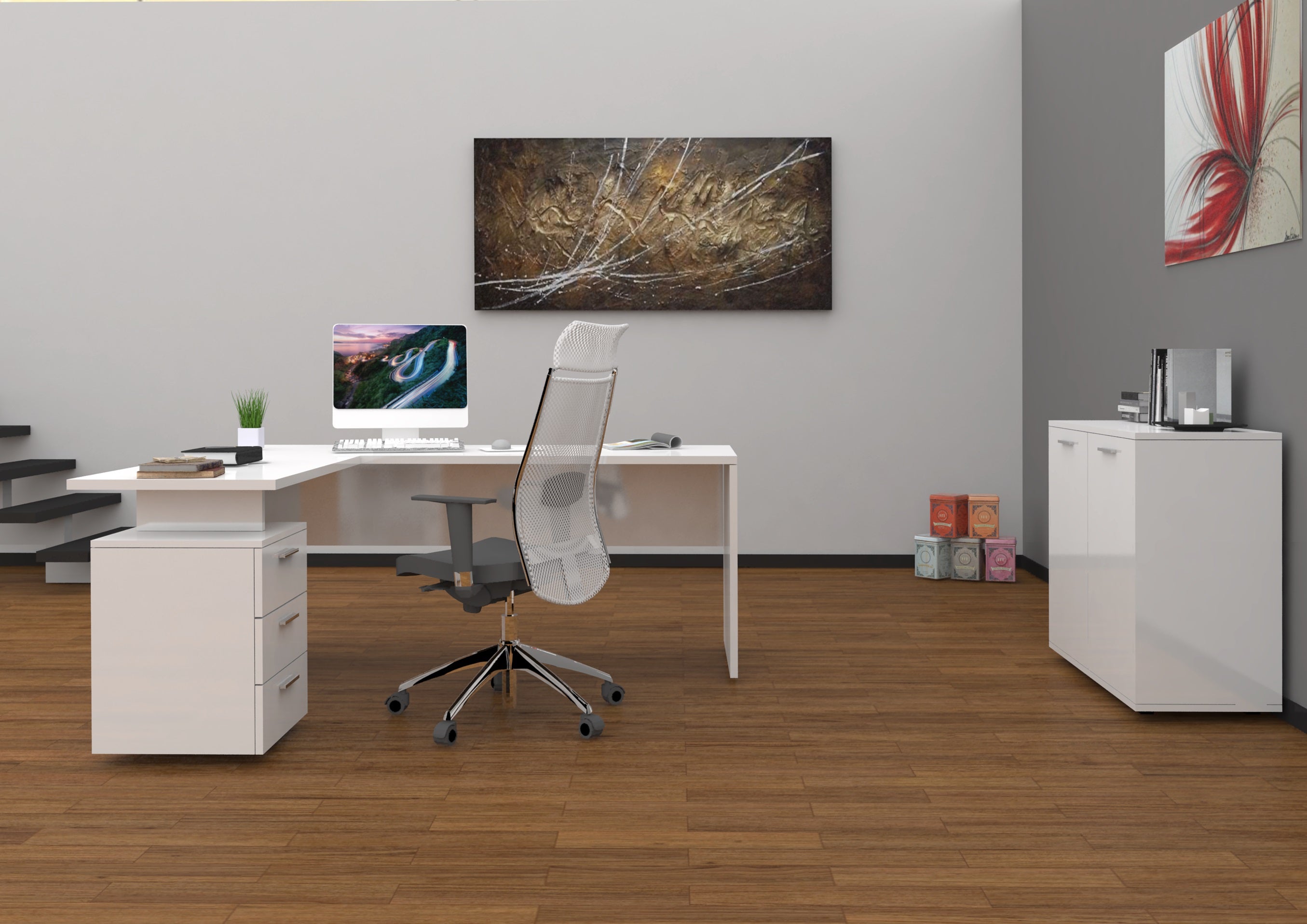 Scrivania angolare NEW SELINA - Milano 7 Arte e Design