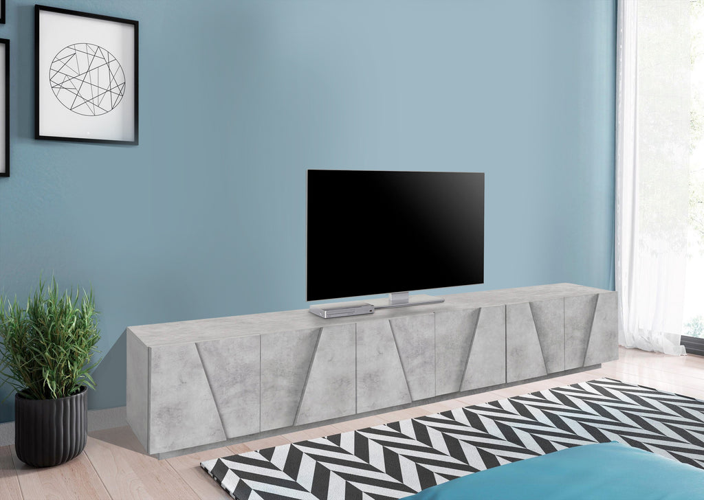 Porta tv PING 240 cm 6 ante battenti - Milano 7 Arte e Design
