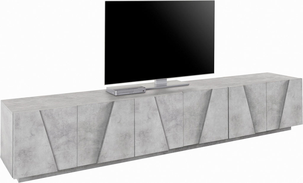 Porta tv PING 240 cm 6 ante battenti - Milano 7 Arte e Design