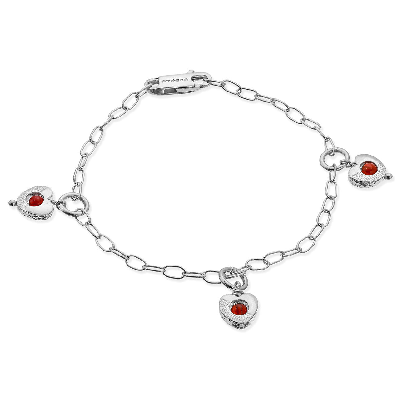 MPBR3254C - BRACCIALE IN ARGENTO 925‰ NATURALE E PIETRA - Milano 7 Arte e Design