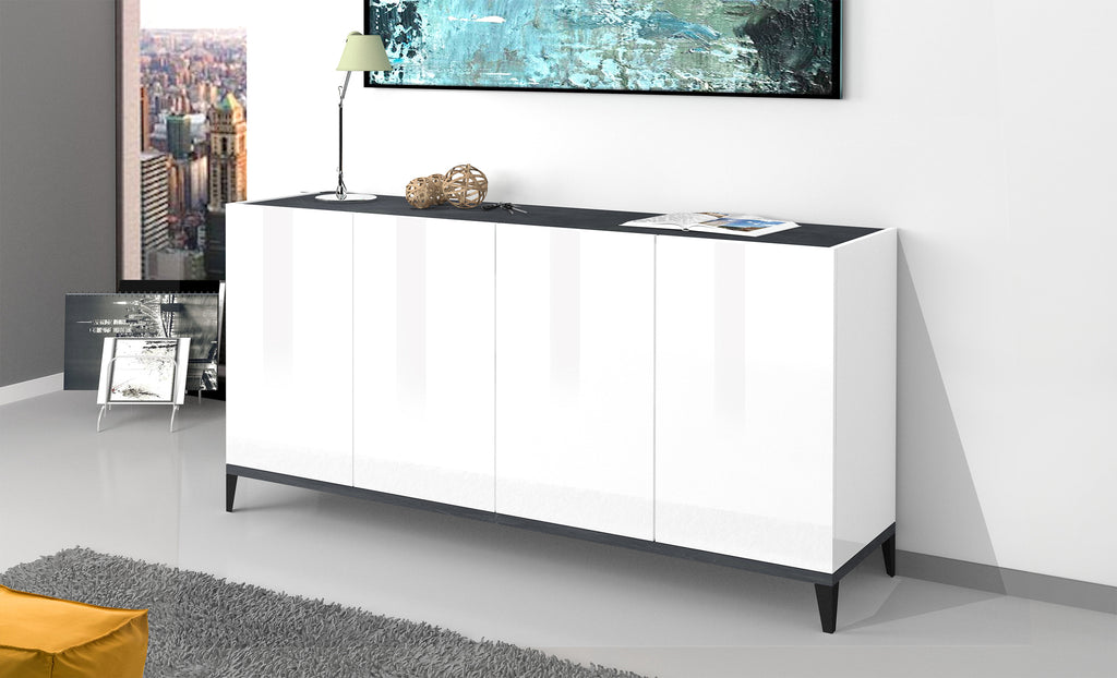 Credenza SUNRISE 4 ante da 160 cm - Milano 7 Arte e Design