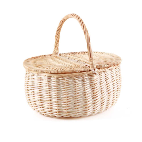 Cesto da pic-nic in vimini 48X35H43