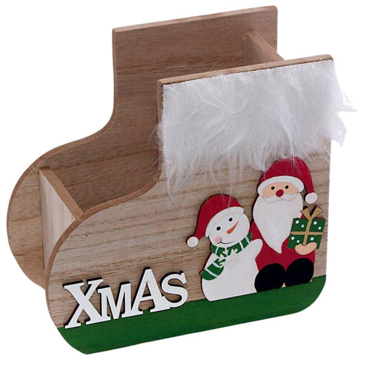 Cassetta natalizia a scarpone 19X10H18