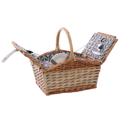 Cesto da picnic in vimini 39X28H25 - Milano 7 Arte e Design