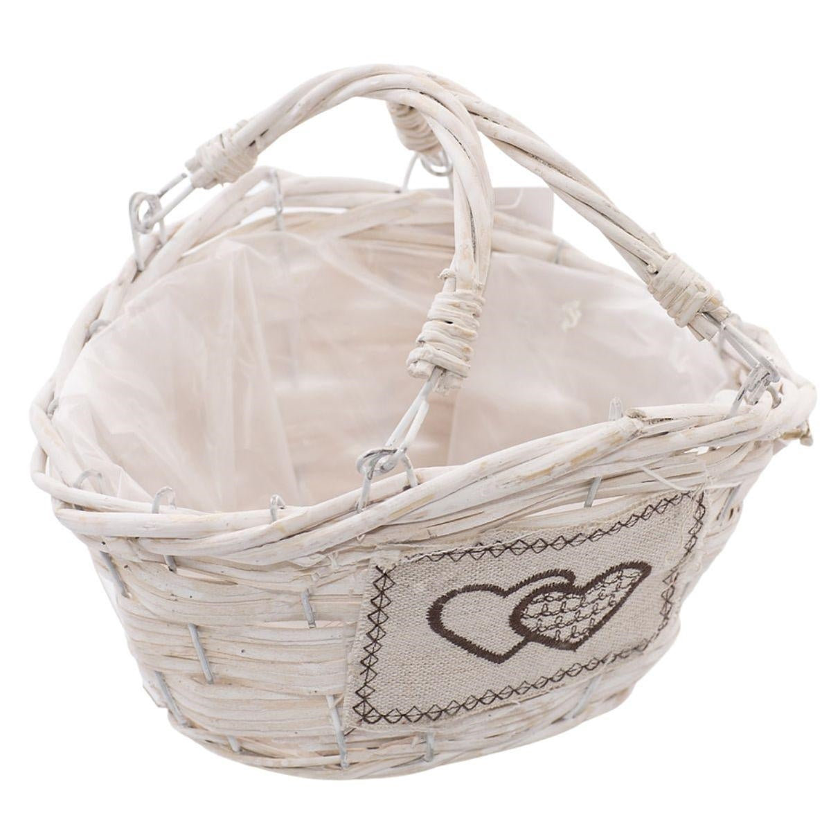 Cesto con due manici 21X17H12