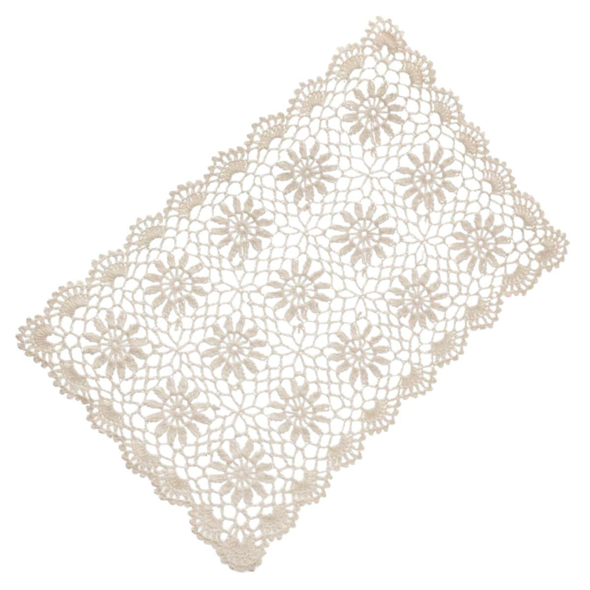 Tovaglietta in cotone bianco 45X30 - Milano 7 Arte e Design