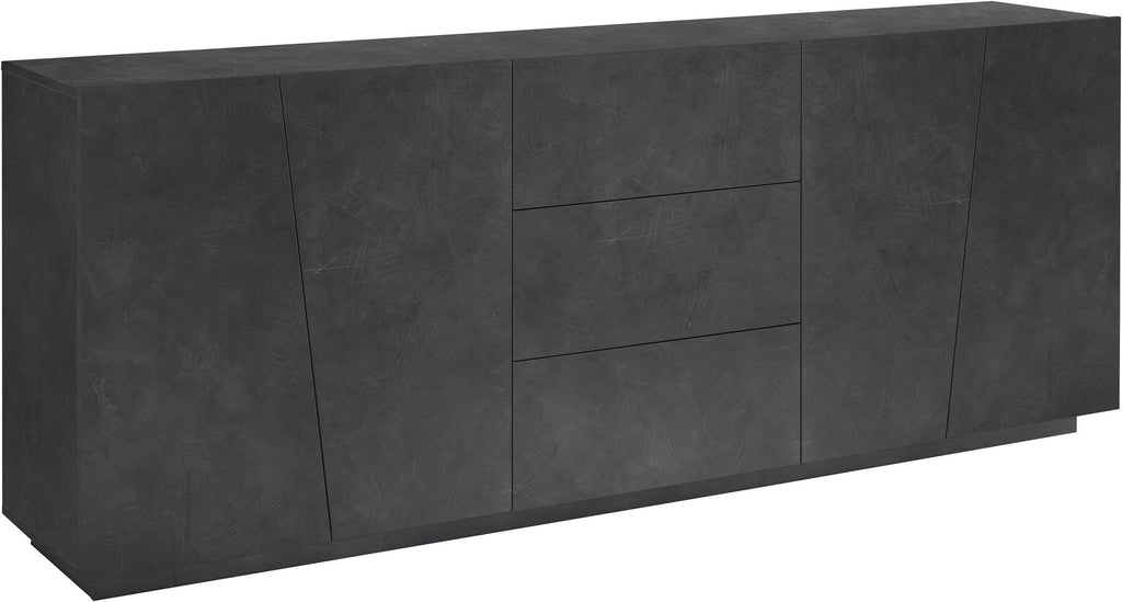 Credenza VEGA 220 cm 4 ante + 3 cassetti - Milano 7 Arte e Design