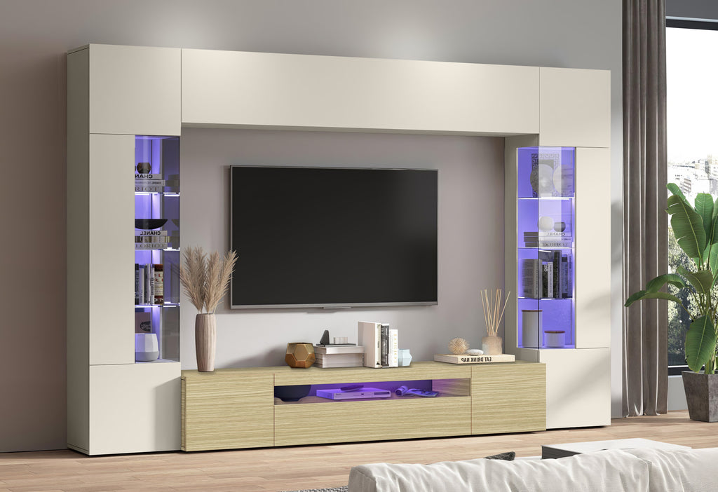 Soggiorno EGYPT con 2 vetrine