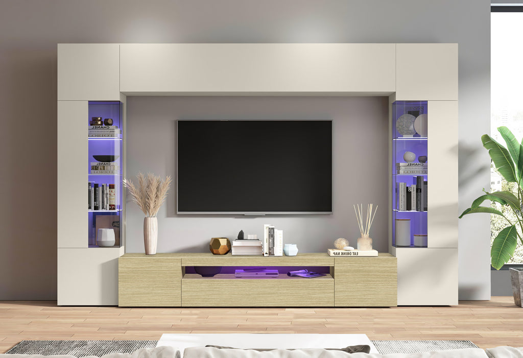 Soggiorno EGYPT con 2 vetrine