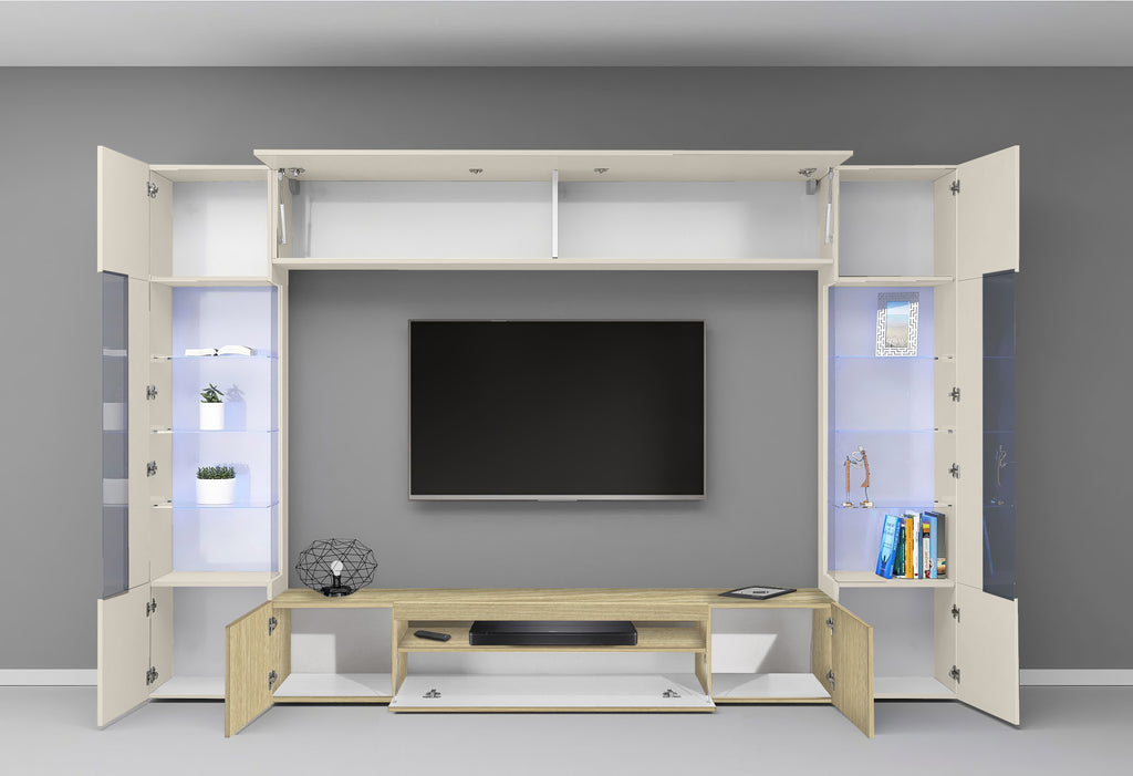 Soggiorno EGYPT con 2 vetrine