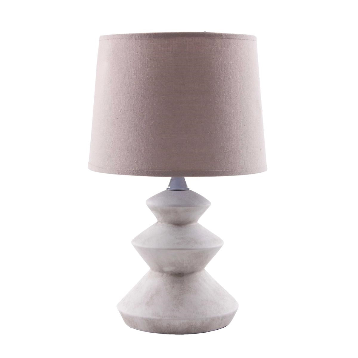 Lampada in ceramica sagomata 30H50