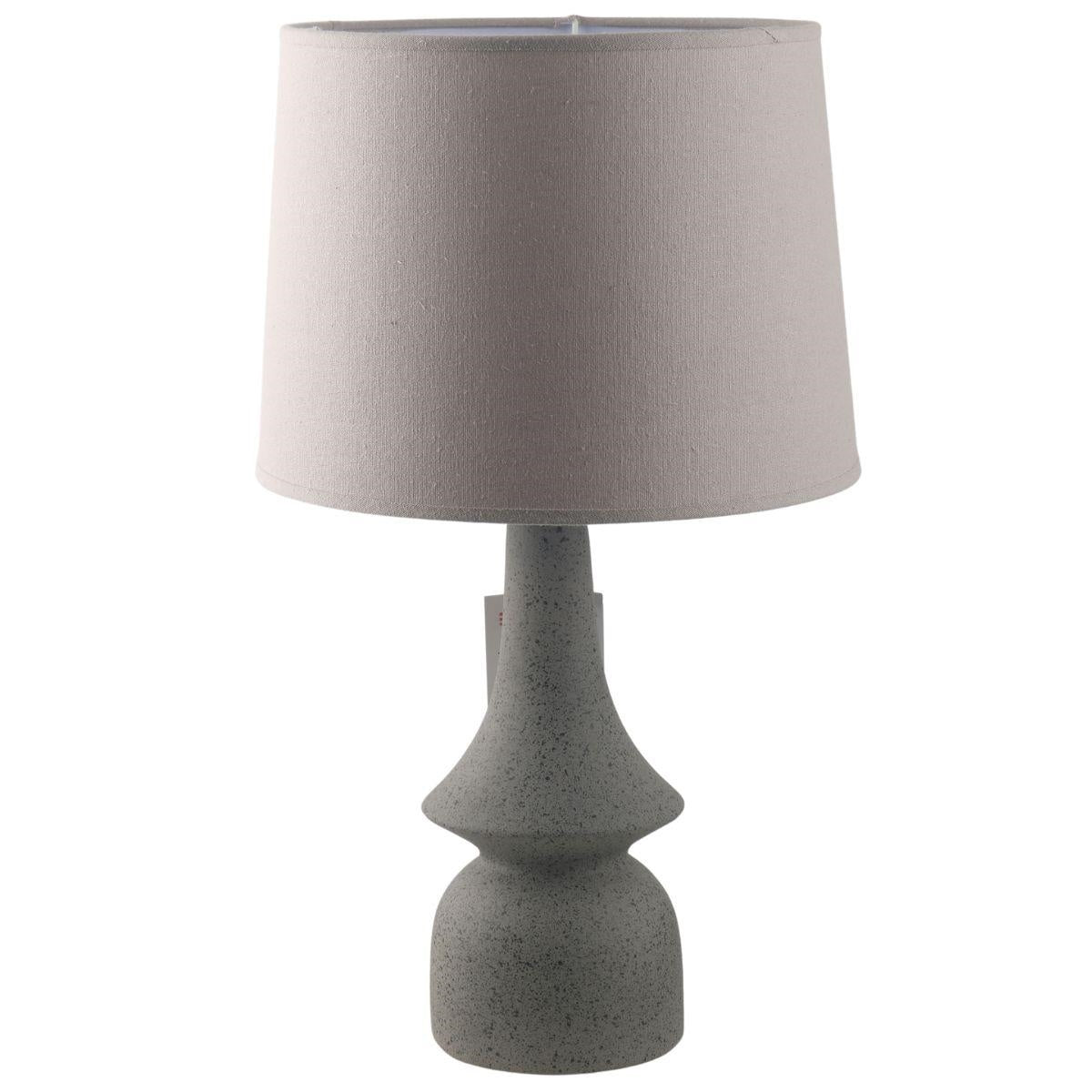 Lampada in ceramica grigia 30H53