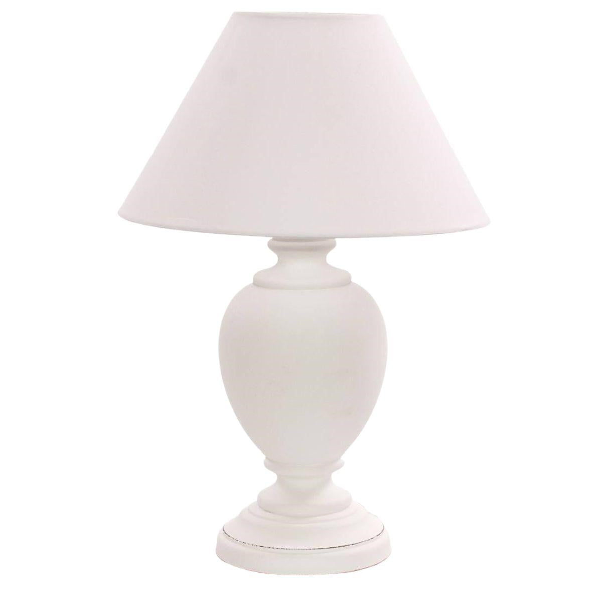 Lampada bianca 14X14H44