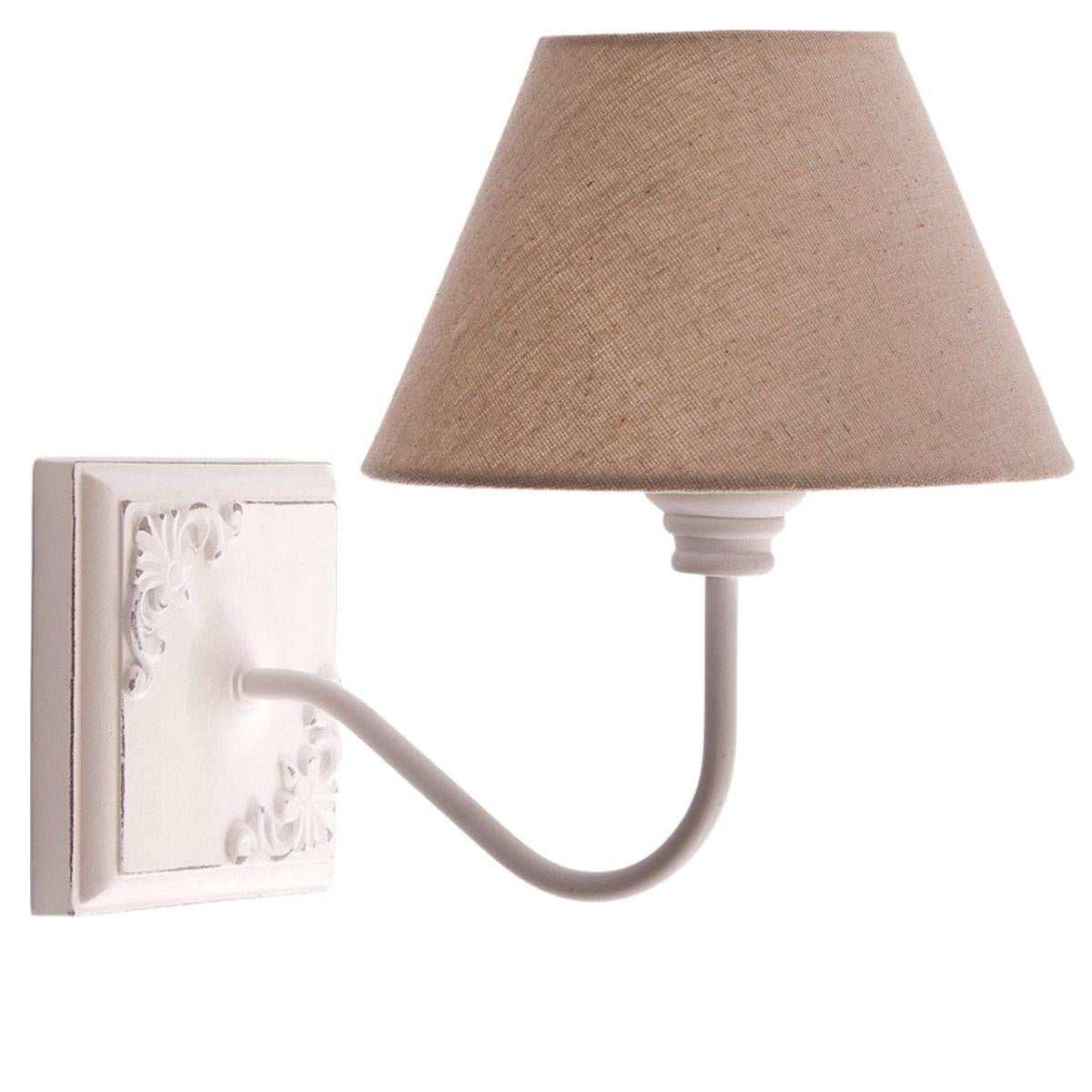 Applique in mdf bianca 13X23H19