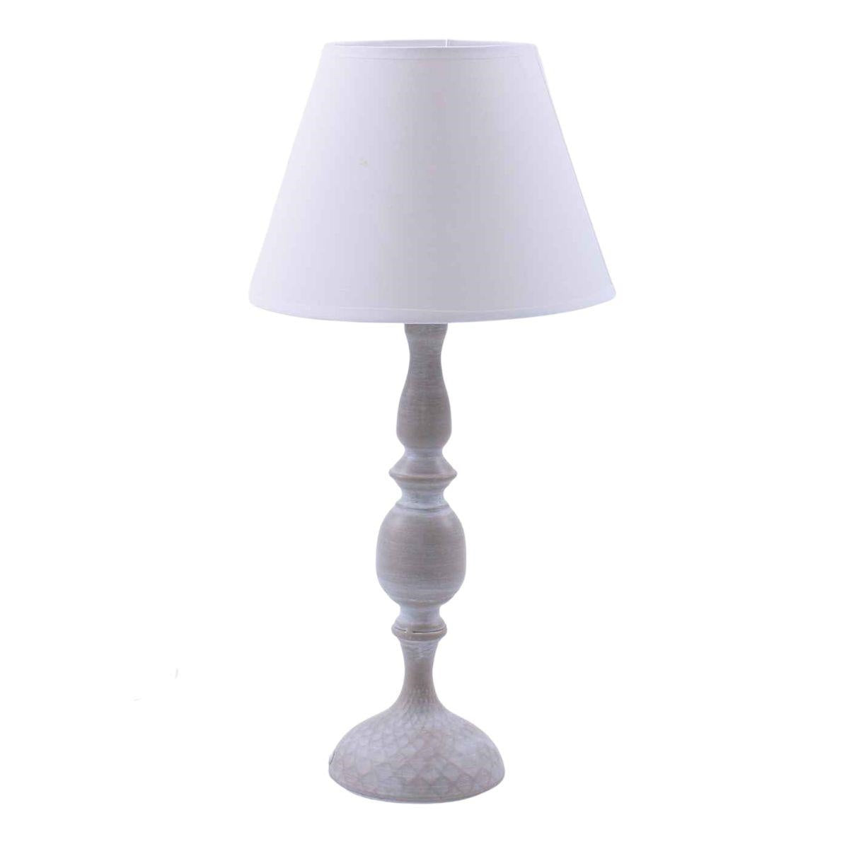 Lampada in metallo grigio Ø25H51