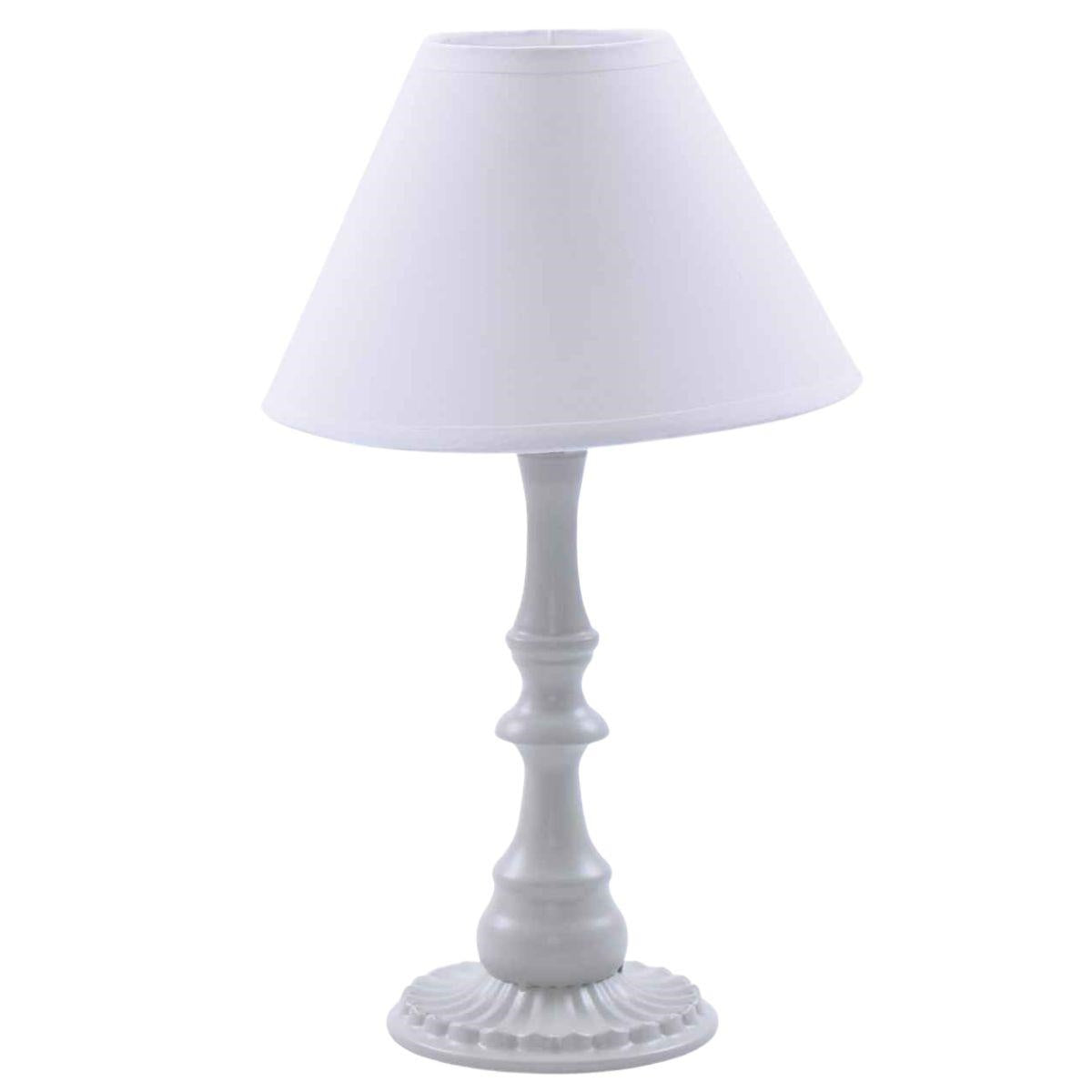 Lampada in metallo grigio Ø20H33