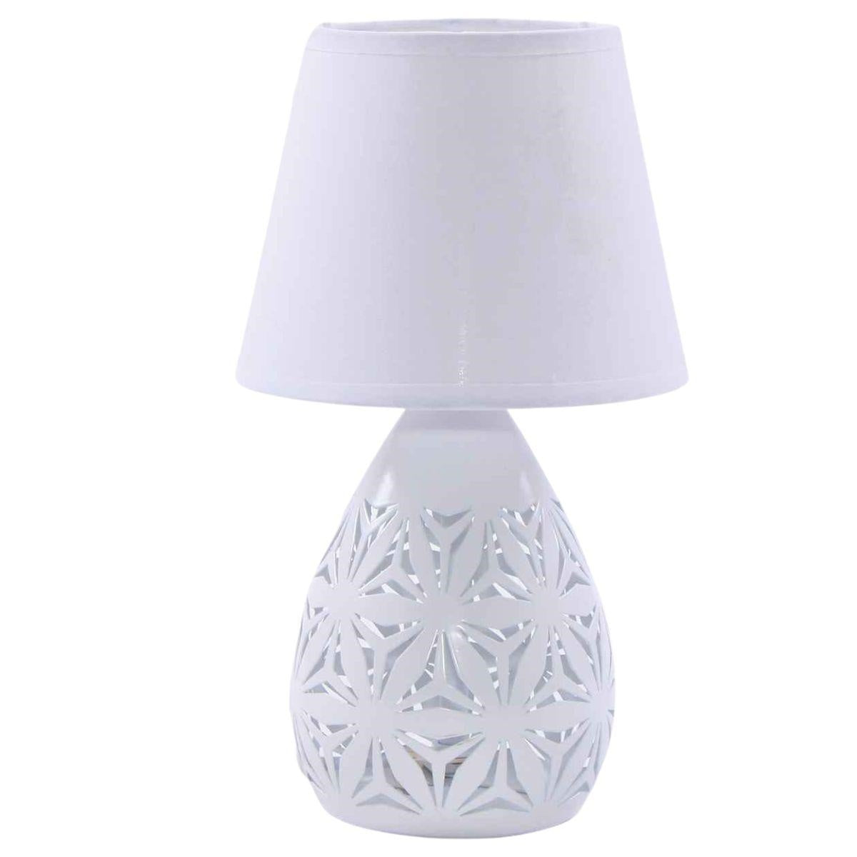 Lampada bianca bombata Ø15H26