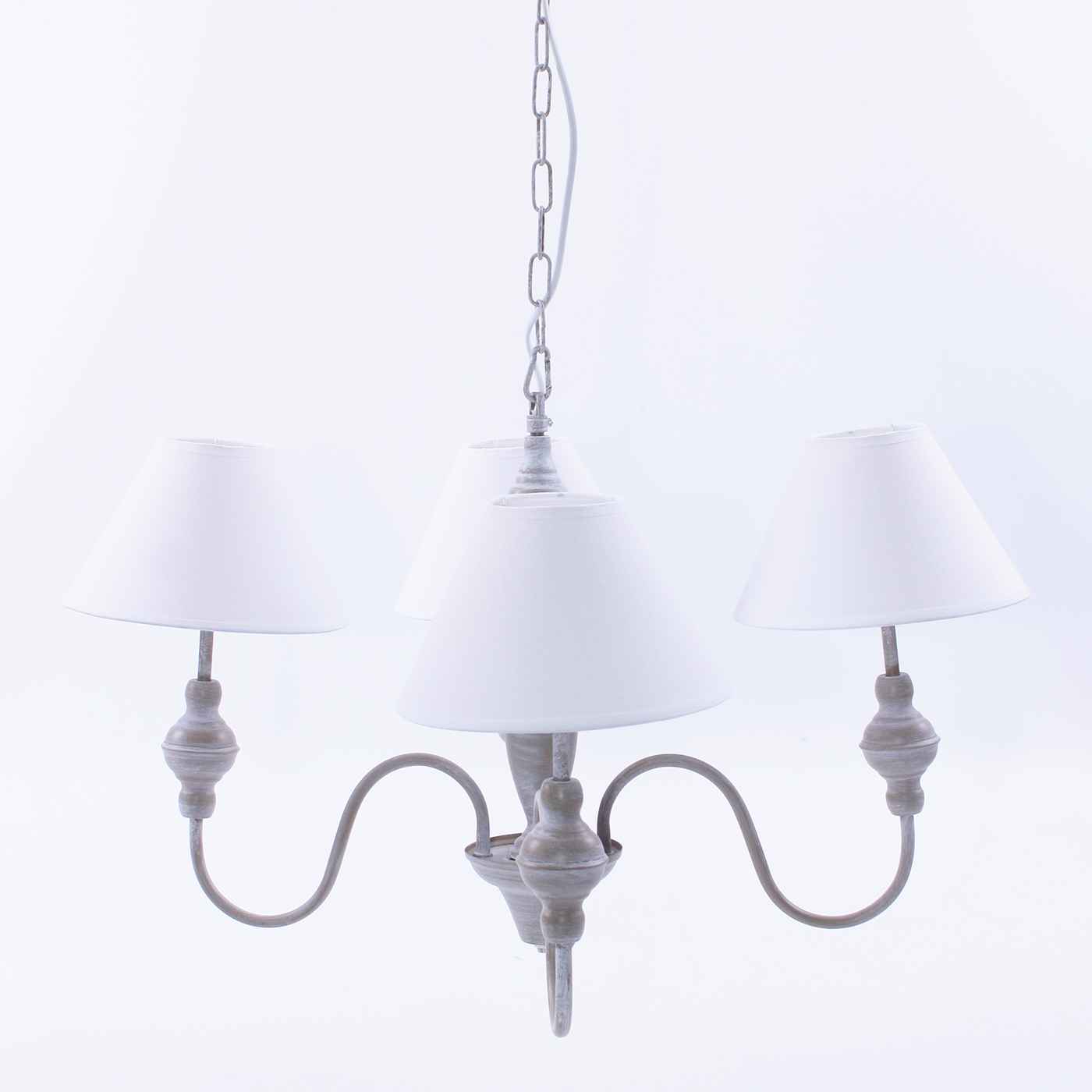 Lampadario in mdf 4 bracci Ø56 - Milano 7 Arte e Design