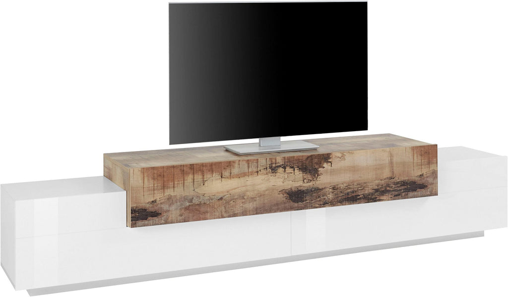 Porta tv CORO 240 cm 3 ante a ribalta - Milano 7 Arte e Design