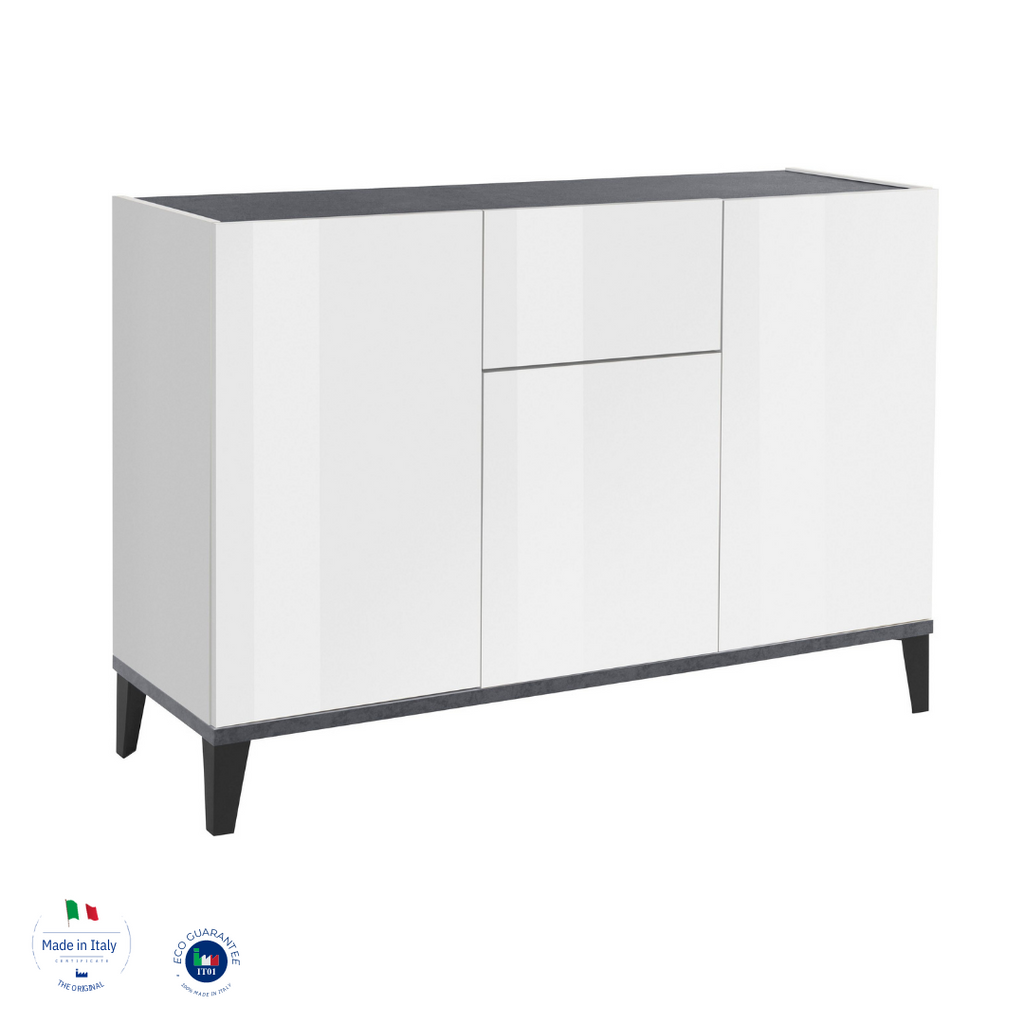 Credenza SUNRISE 3 ante + 1 cassetto da 120 cm - Milano 7 Arte e Design