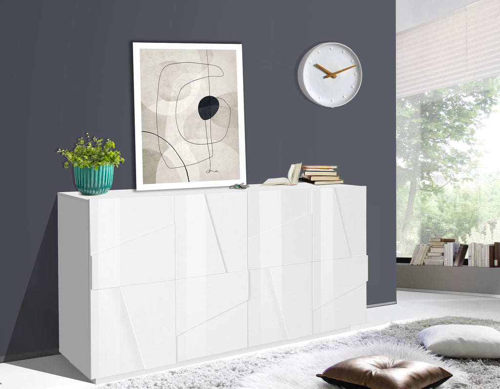 Credenza PING 160 cm 4 ante battenti - Milano 7 Arte e Design