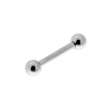 Body Piercing Barbell mm 15 con Pallina mm 3 in ACCIAIO Chirurgico - Milano 7 Arte e Design