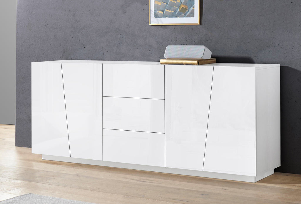 Credenza VEGA 220 cm 4 ante + 3 cassetti - Milano 7 Arte e Design