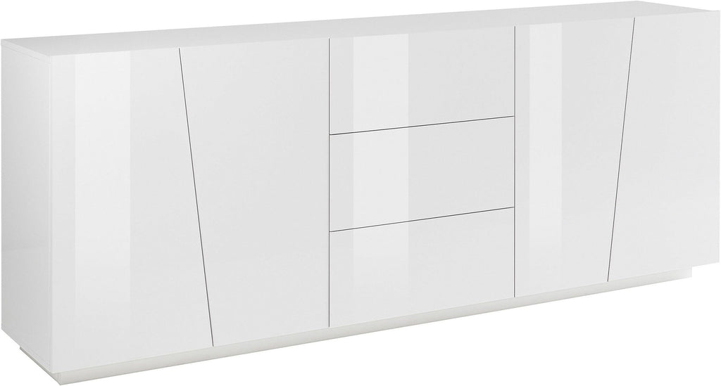 Credenza VEGA 220 cm 4 ante + 3 cassetti - Milano 7 Arte e Design